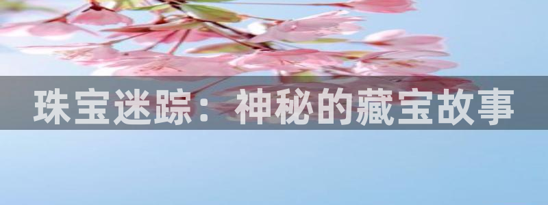 新宝5上70 667：珠宝迷踪：神秘的藏宝故事