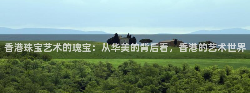 新宝5平台：香港珠宝艺术的瑰宝：从华美的背后看，香港的艺术世界