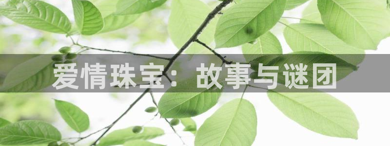 新宝5娱乐注：爱情珠宝：故事与谜团