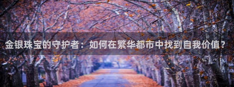 新宝5挂机：金银珠宝的守护者：如何在繁华都市中找到自我价值？