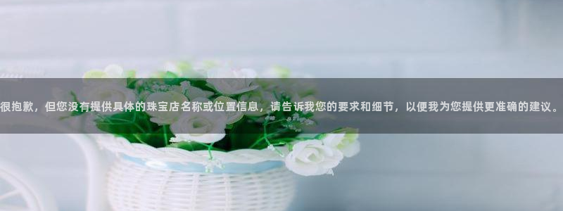 新宝5登录注册：很抱歉，但您没有提供具体的珠宝店名称或位置信息，请告诉我您的要求