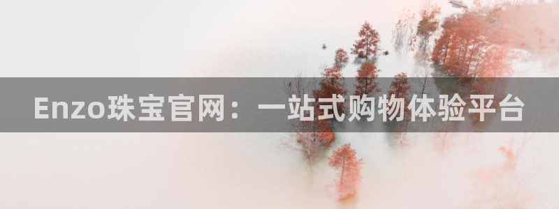 新宝5 唯一：Enzo珠宝官网：一站式购物体验平台