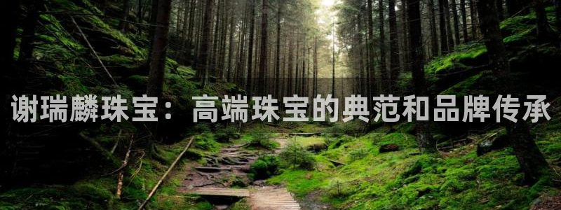 新宝5娱乐登陆：谢瑞麟珠宝：高端珠宝的典范和品牌传承