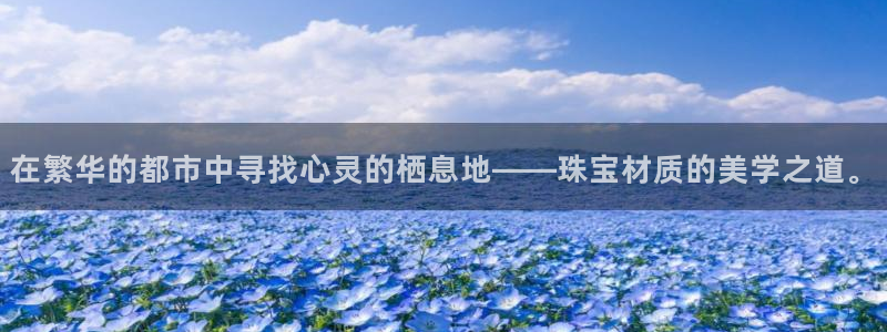 新宝5郑74OOO5：在繁华的都市中寻找心灵的栖息地——珠宝材质的美学之道。