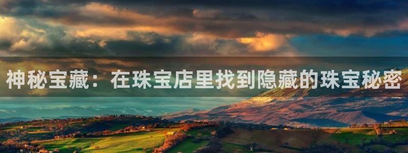 新宝5线路登录：神秘宝藏：在珠宝店里找到隐藏的珠宝秘密