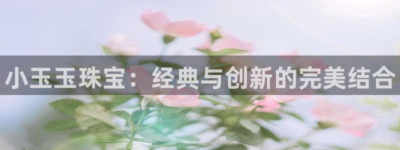 新宝5新宝6顺达：小玉玉珠宝：经典与创新的完美结合