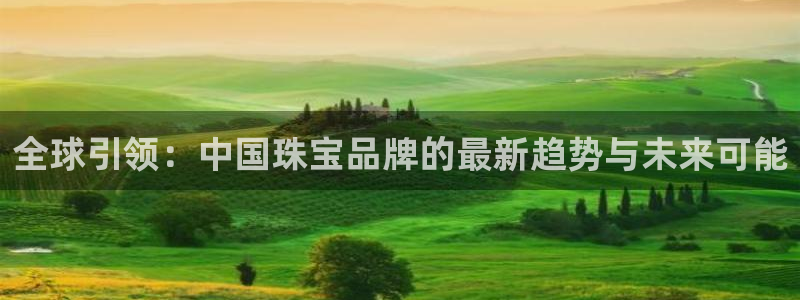新宝5球维33 300：全球引领：中国珠宝品牌的最新趋势与未来可能